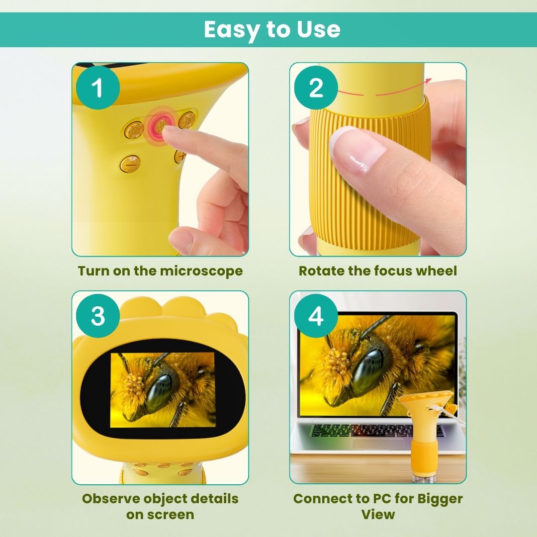 ZoomiLab™ – Discovery Microscope for Kids