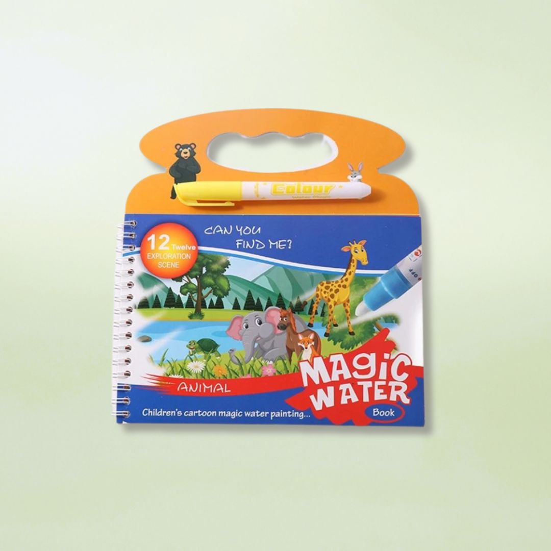 Babies Magic Water Painting Book