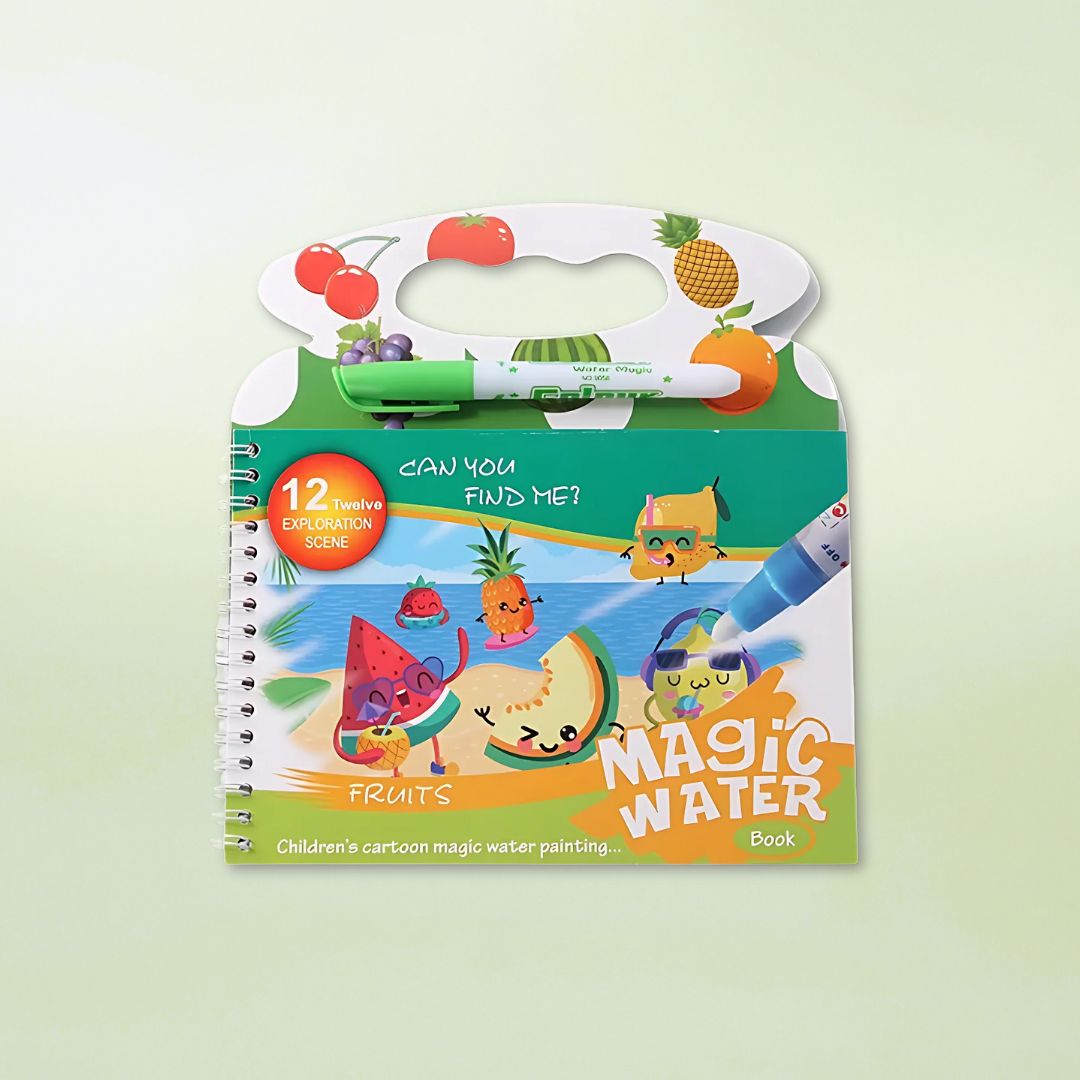 Babies Magic Water Painting Book
