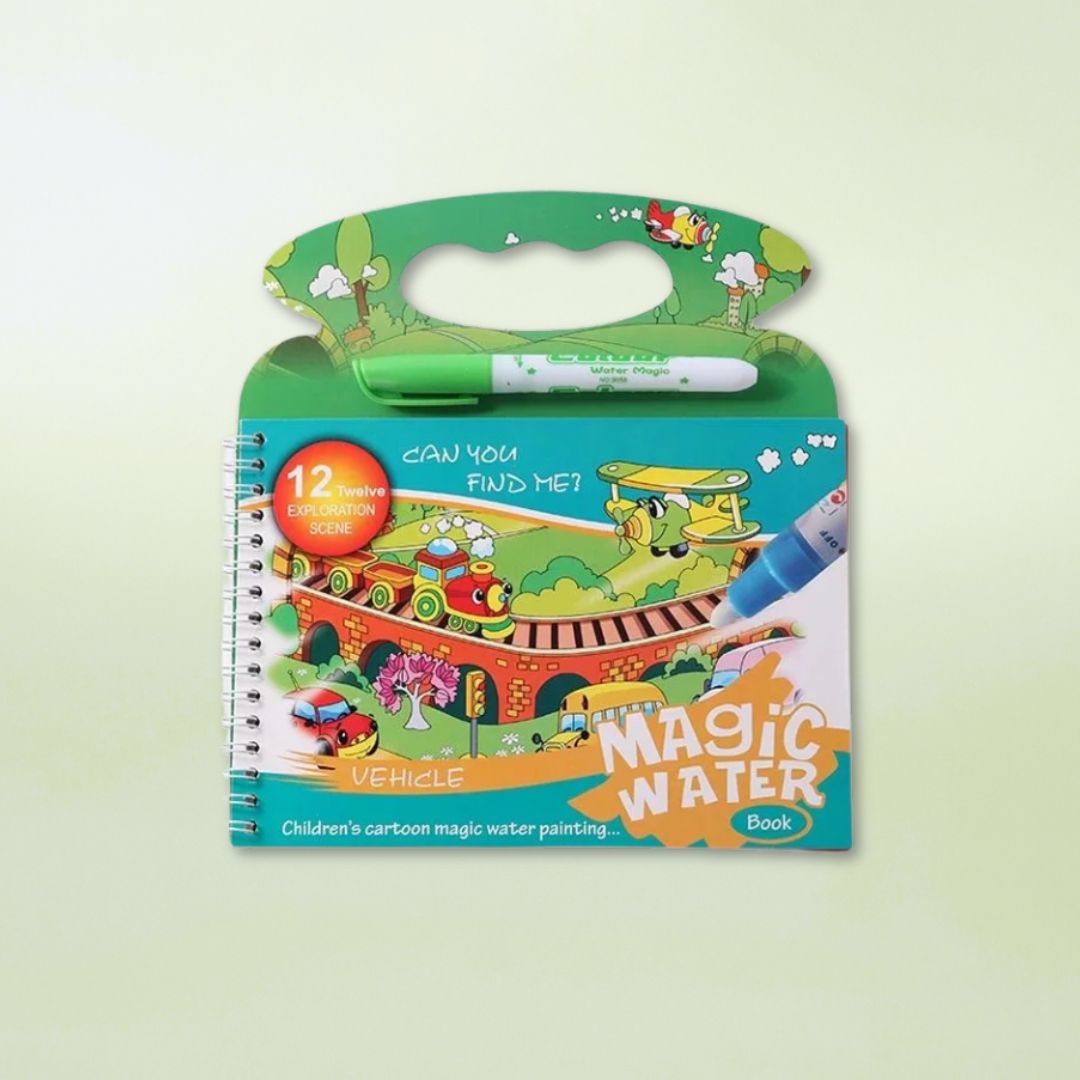 Babies Magic Water Painting Book