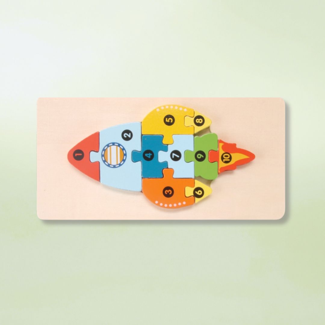 Montessori Wooden Puzzle