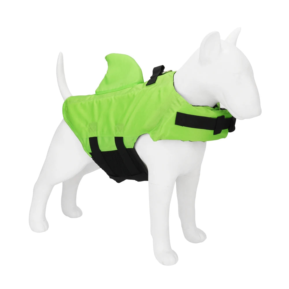 Cute Shark Dog Life Vest for Swimming & Boating