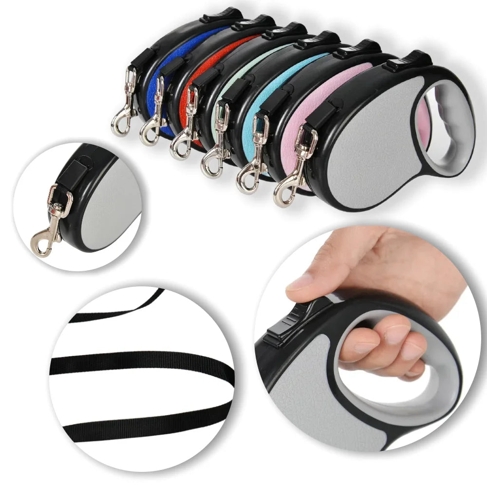 360° Tangle-Free Heavy Duty Retractable Dog Leash