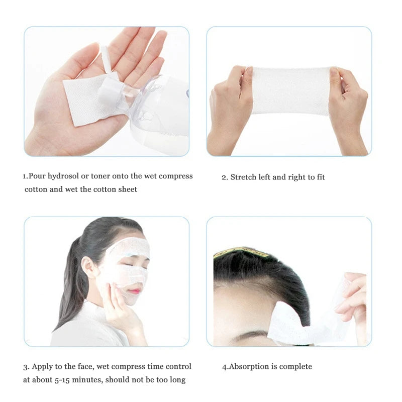 100 PCs Face Gauze