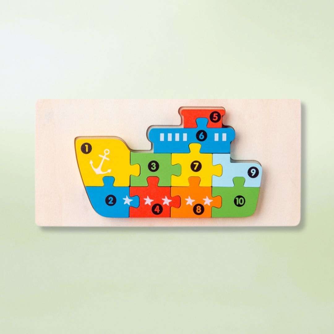 Montessori Wooden Puzzle