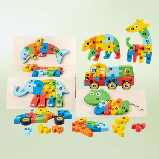 Montessori Wooden Puzzle
